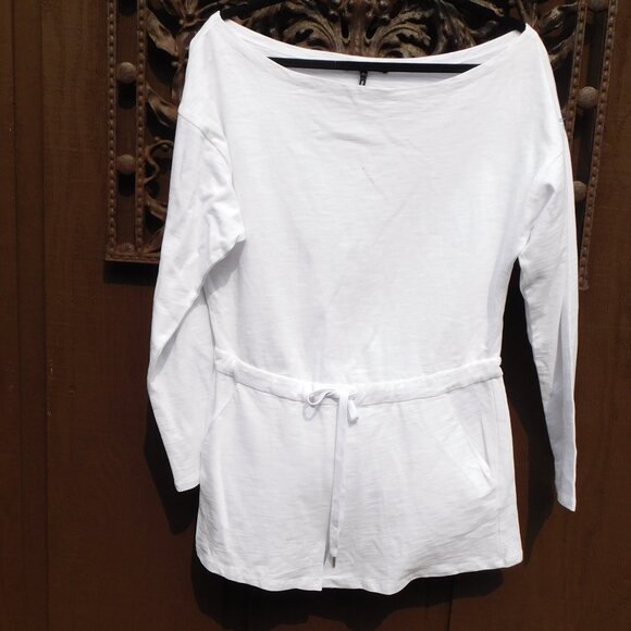 Marissa Webb Marlo One-Shoulder Cotton Romper White Jumpsuit Shorts NEW $198 - Picture 2 of 6